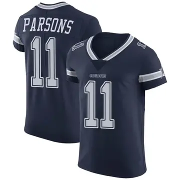 Men's Nike Dallas Cowboys Micah Parsons Navy Team Color Vapor Untouchable Jersey - Elite