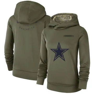 dallas cowboys olive hoodie