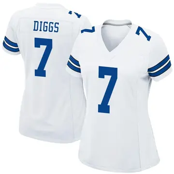 Women's Nike Dallas Cowboys Trevon Diggs White Jersey - Game