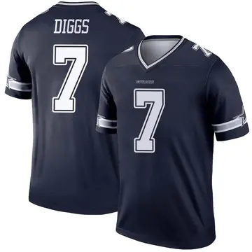 Youth Nike Dallas Cowboys Trevon Diggs Navy Jersey - Legend